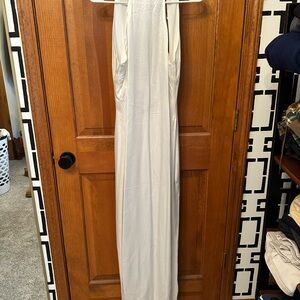 Meshki - Claire Satin Drape Maxi Dress